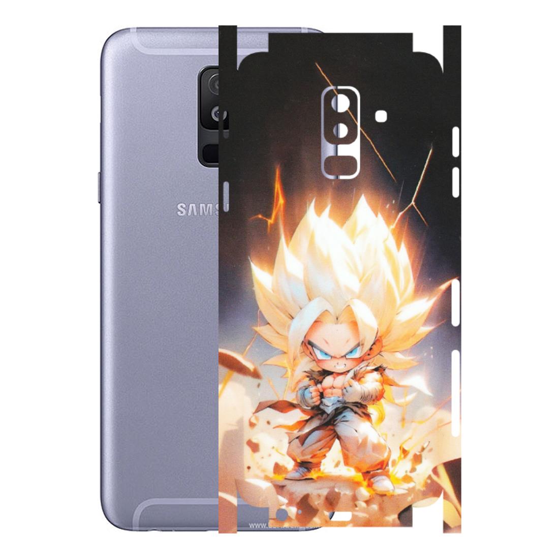 Samsung A/S Series Phone Skins (All Models) - Goku Dragon Cute Anime - Matte Finish (M-131) Samsung Galaxy A6 Plus 2018