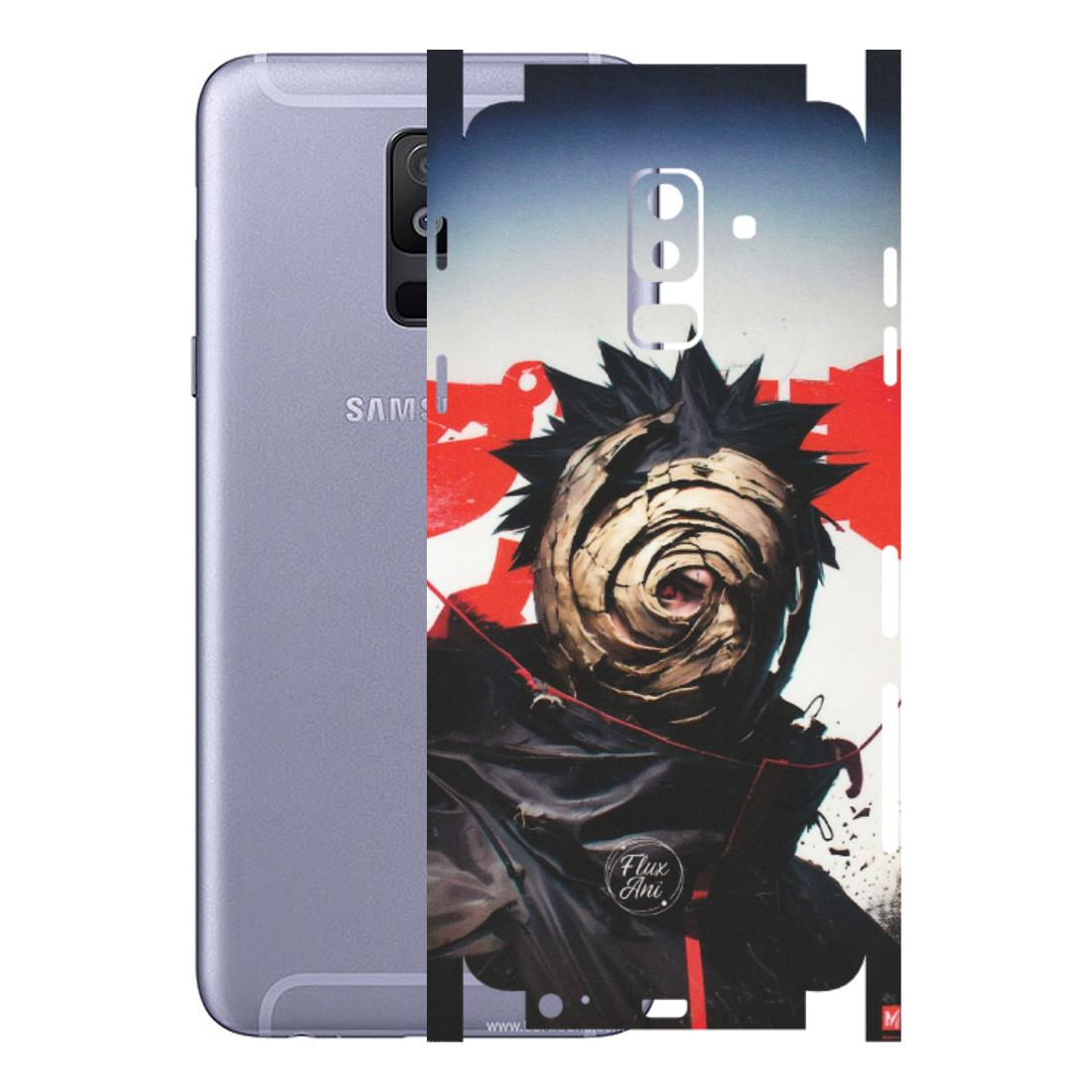 Samsung A/S Series Phone Skins (All Models) - Obito Uchiha Cool Anime - Matte Finish (M-134) Samsung Galaxy A6 Plus 2018