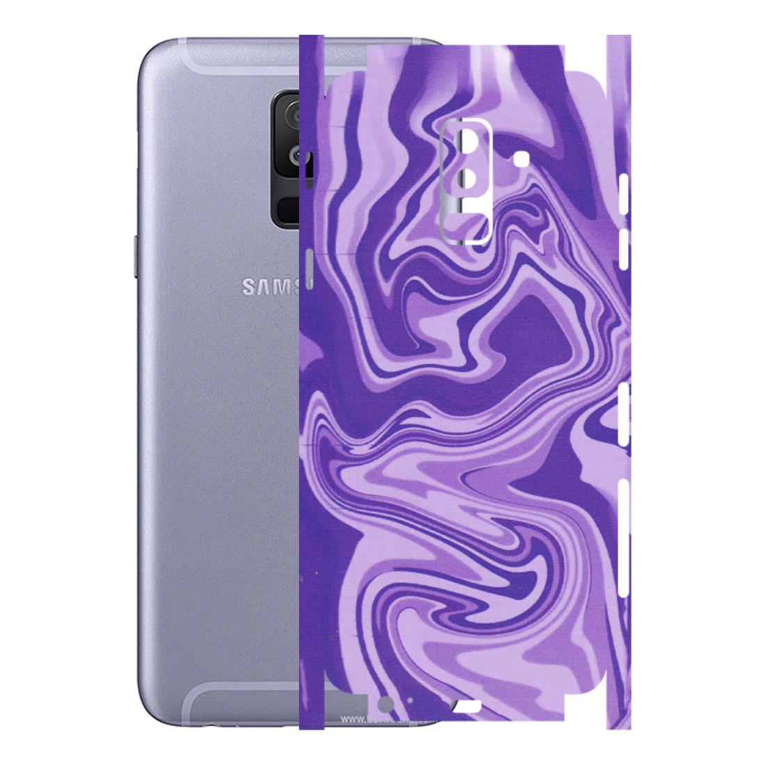 Samsung A/S Series Phone Skins (All Models) - Hazy Purple Nights - Matte Finish (M-14) Samsung Galaxy A6 Plus 2018