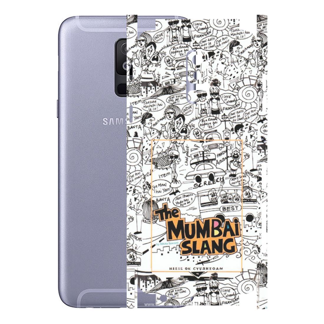 Samsung A/S Series Phone Skins (All Models) - The Mumbai Slang - Matte Finish (M-142) Samsung Galaxy A6 Plus 2018