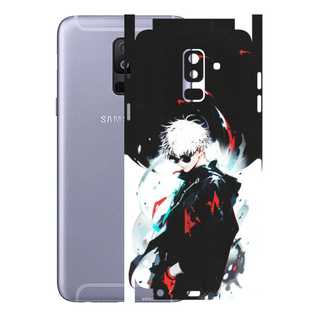 Samsung A/S Series Phone Skins (All Models) - Gojo Powerful Charater Kaisen Anime - Matte Finish (M-144) Samsung Galaxy A6 Plus 2018