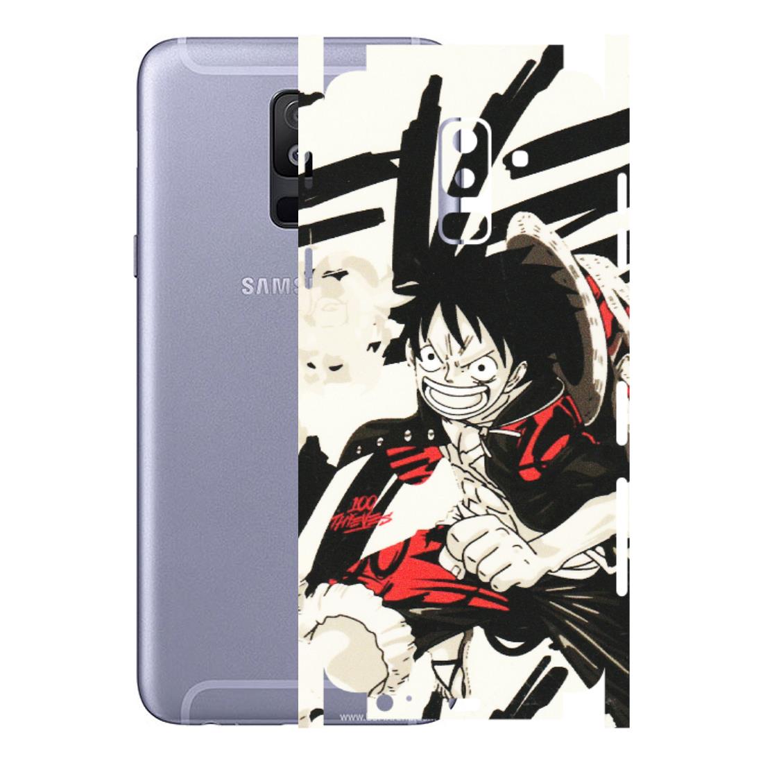 Samsung A/S Series Phone Skins (All Models) - Monkey D.Luffy Manga Anime - Matte Finish (M-145) Samsung Galaxy A6 Plus 2018