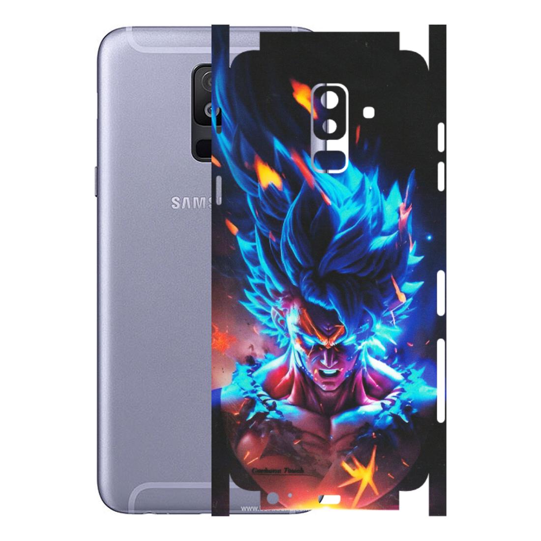 Samsung A/S Series Phone Skins (All Models) - Angry Goku Dragon Ball Anime - Matte Finish (M-150) Samsung Galaxy A6 Plus 2018