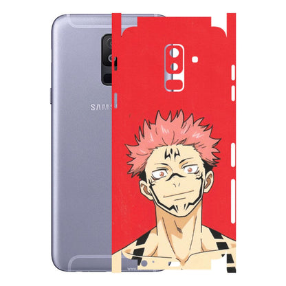 Samsung A/S Series Phone Skins (All Models) - Ryomen Sukuna Fun Anime - Matte Finish (M-153) Samsung Galaxy A6 Plus 2018