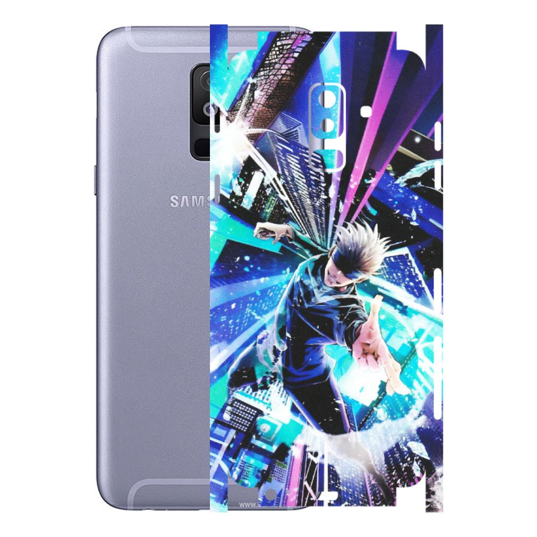 Samsung A/S Series Phone Skins (All Models) - Manga Action Jujustu Kaisen Anime - Matte Finish (M-155) Samsung Galaxy A6 Plus 2018