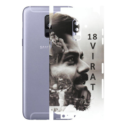 Samsung A/S Series Phone Skins (All Models) - Virat Kohli Cricketer - Matte Finish (M-163) Samsung Galaxy A6 Plus 2018