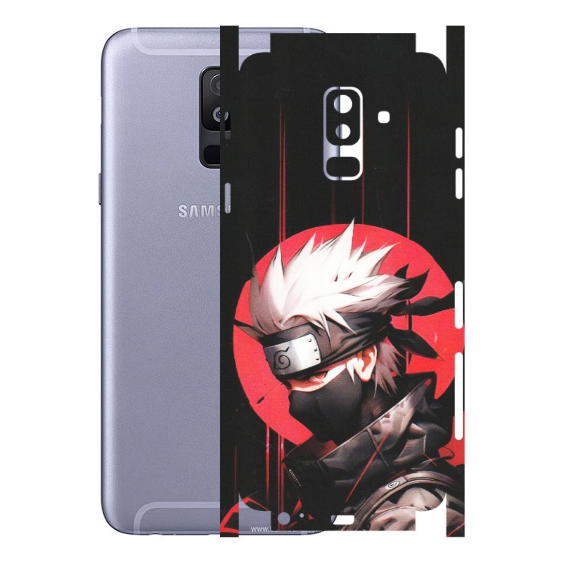 Samsung A/S Series Phone Skins (All Models) - Naruto Anime Blood - Matte Finish (M-170) Samsung Galaxy A6 Plus 2018