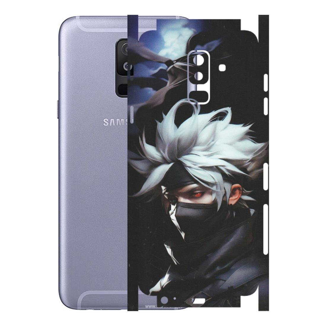Samsung A/S Series Phone Skins (All Models) - Ash & Pikachu - Matte Finish (M-26) Samsung Galaxy A6 Plus 2018