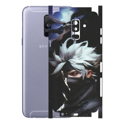Samsung A/S Series Phone Skins (All Models) - Ash & Pikachu - Matte Finish (M-26) Samsung Galaxy A6 Plus 2018
