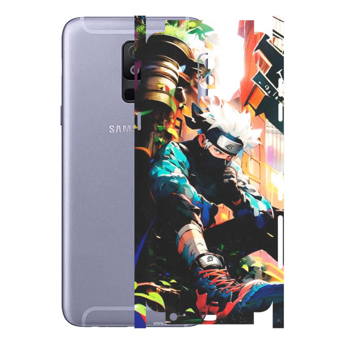 Samsung A/S Series Phone Skins (All Models) - Ash & Pikachu - Matte Finish (M-26) Samsung Galaxy A6 Plus 2018
