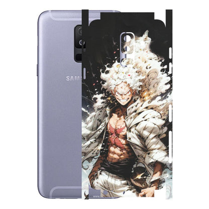 Samsung A/S Series Phone Skins (All Models) - Anime Angry Classy Character - Matte Finish (M-34) Samsung Galaxy A6 Plus 2018