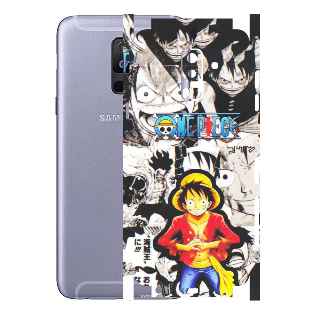 Samsung A/S Series Phone Skins (All Models) - One Piece B&W - Matte Finish (M-63) Samsung Galaxy A6 Plus 2018