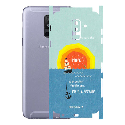 Samsung A/S Series Phone Skins (All Models) - A Beautiful Sunset of Hope - Matte Finish (M-75) Samsung Galaxy A6 Plus 2018