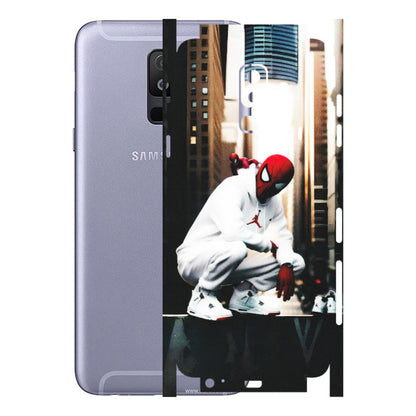 Samsung A/S Series Phone Skins (All Models) - Sportsman Spider Man - Matte Finish (M-94) Samsung Galaxy A6 Plus 2018