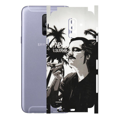 Samsung A/S Series Phone Skins (All Models) - Pab Escobar - Transparent Finish (T-05) Samsung Galaxy A6 Plus 2018