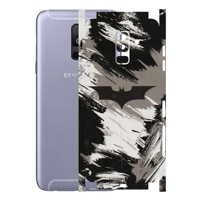 Samsung A/S Series Phone Skins (All Models) - Batman Fleece DC - Transparent Finish (T-19) Samsung Galaxy A6 Plus 2018