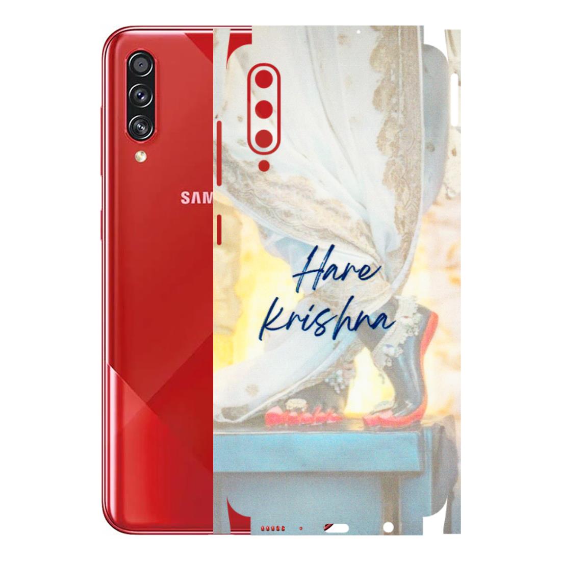 Samsung A/S Series Phone Skins (All Models) - Hare Krishna - 3D Embossed Finish (L-03) Samsung Galaxy A70s