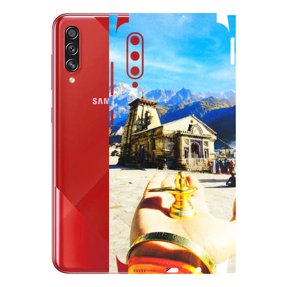 Samsung A/S Series Phone Skins (All Models) - Beauty of Kedarnath - 3D Embossed Finish (L-108) Samsung Galaxy A70s