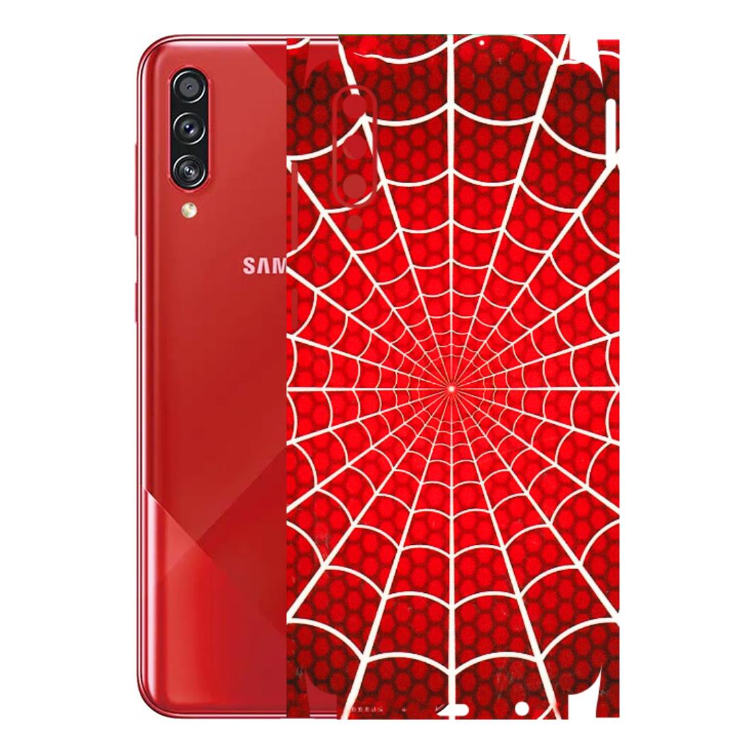 Samsung A/S Series Phone Skins (All Models) - Classic Spidey Web - 3D Embossed Finish (L-115) Samsung Galaxy A70s
