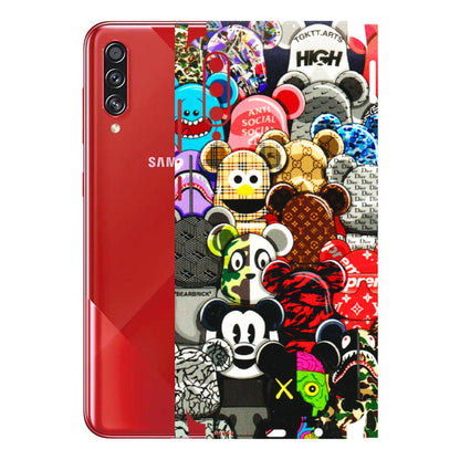 Samsung A/S Series Phone Skins (All Models) - More Mickey Mouses - 3D Embossed Finish (L-118) Samsung Galaxy A70s