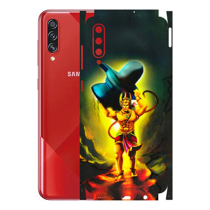 Samsung A/S Series Phone Skins (All Models) - Hanuman Ji - 3D Embossed Finish (L-128) Samsung Galaxy A70s