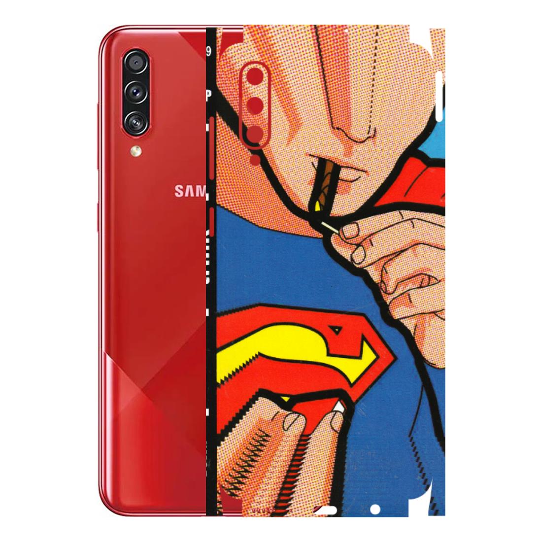Samsung A/S Series Phone Skins (All Models) - Superman Sutta - 3D Embossed Finish (L-130) Samsung Galaxy A70s