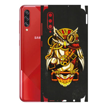 Samsung A/S Series Phone Skins (All Models) - Classy Smart Owl - 3D Embossed Finish (L-144) Samsung Galaxy A70s