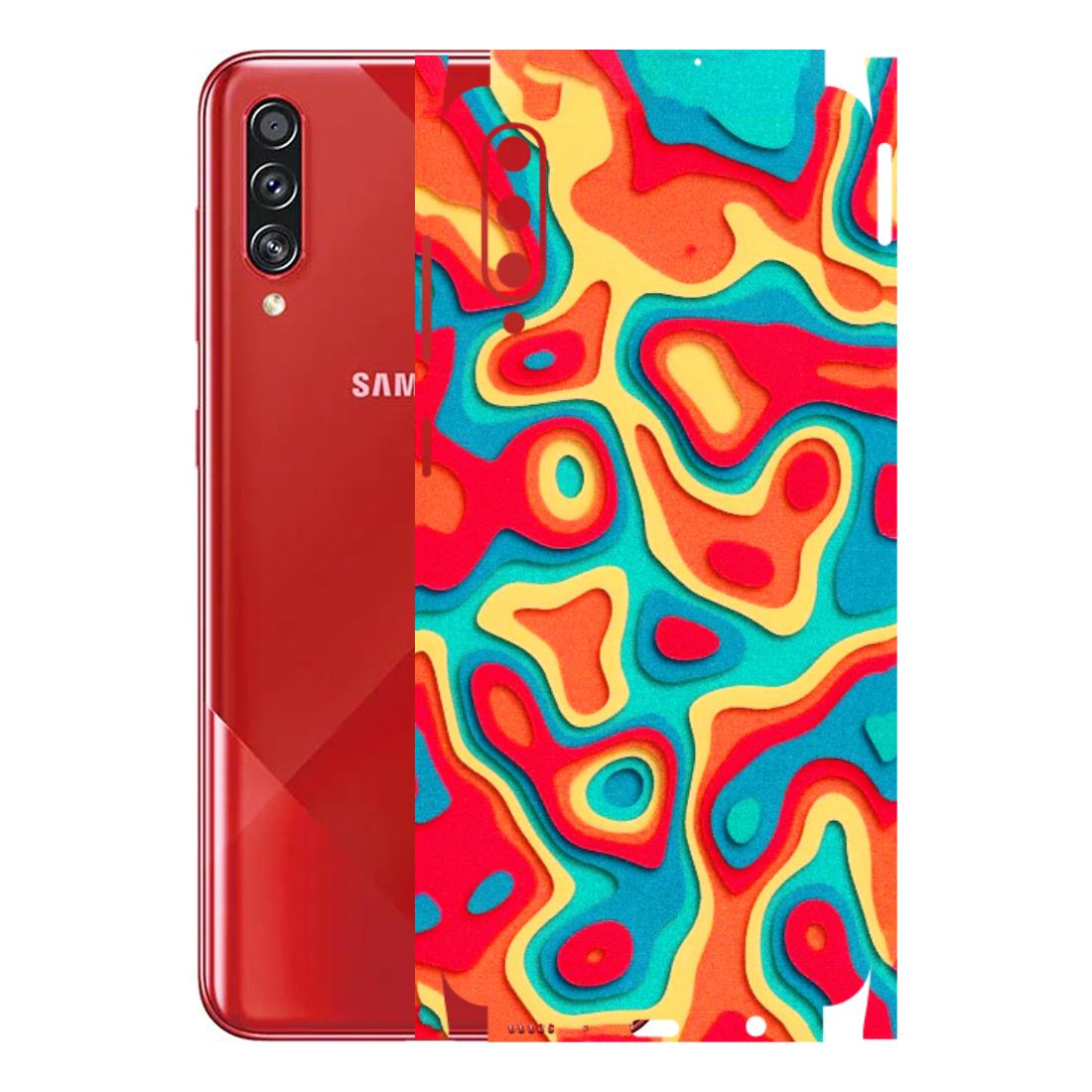 Samsung A/S Series Phone Skins (All Models) - Abstract Swirl - 3D Embossed Finish (L-150) Samsung Galaxy A70s