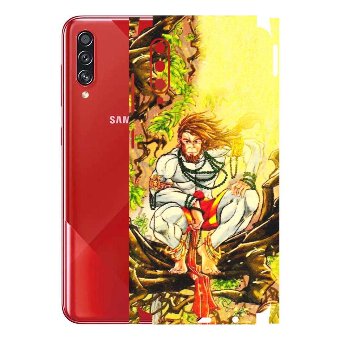 Samsung A/S Series Phone Skins (All Models) - Lord Hanuman - 3D Embossed Finish (L-152) Samsung Galaxy A70s