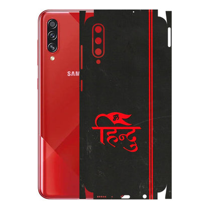 Samsung A/S Series Phone Skins (All Models) - Hindu Black - 3D Embossed Finish (L-153) Samsung Galaxy A70s