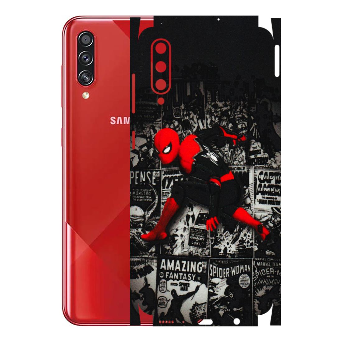 Samsung A/S Series Phone Skins (All Models) - SpiderMan New - 3D Embossed Finish (L-162) Samsung Galaxy A70s