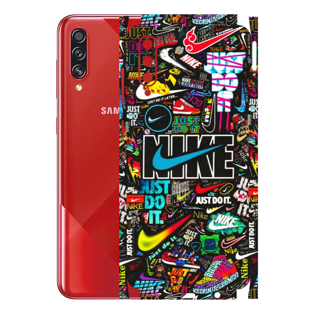 Samsung A/S Series Phone Skins (All Models) - Just Do It Doodles - 3D Embossed Finish (L-166) Samsung Galaxy A70s
