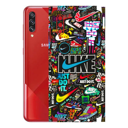 Samsung A/S Series Phone Skins (All Models) - Just Do It Doodles - 3D Embossed Finish (L-166) Samsung Galaxy A70s