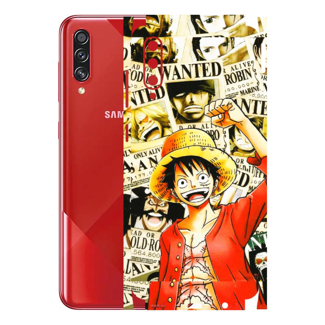 Samsung A/S Series Phone Skins (All Models) - Luffy Anime - 3D Embossed Finish (L-177) Samsung Galaxy A70s
