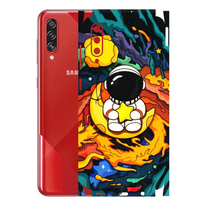 Samsung A/S Series Phone Skins (All Models) - Baby Astronaut - 3D Embossed Finish (L-197) Samsung Galaxy A70s