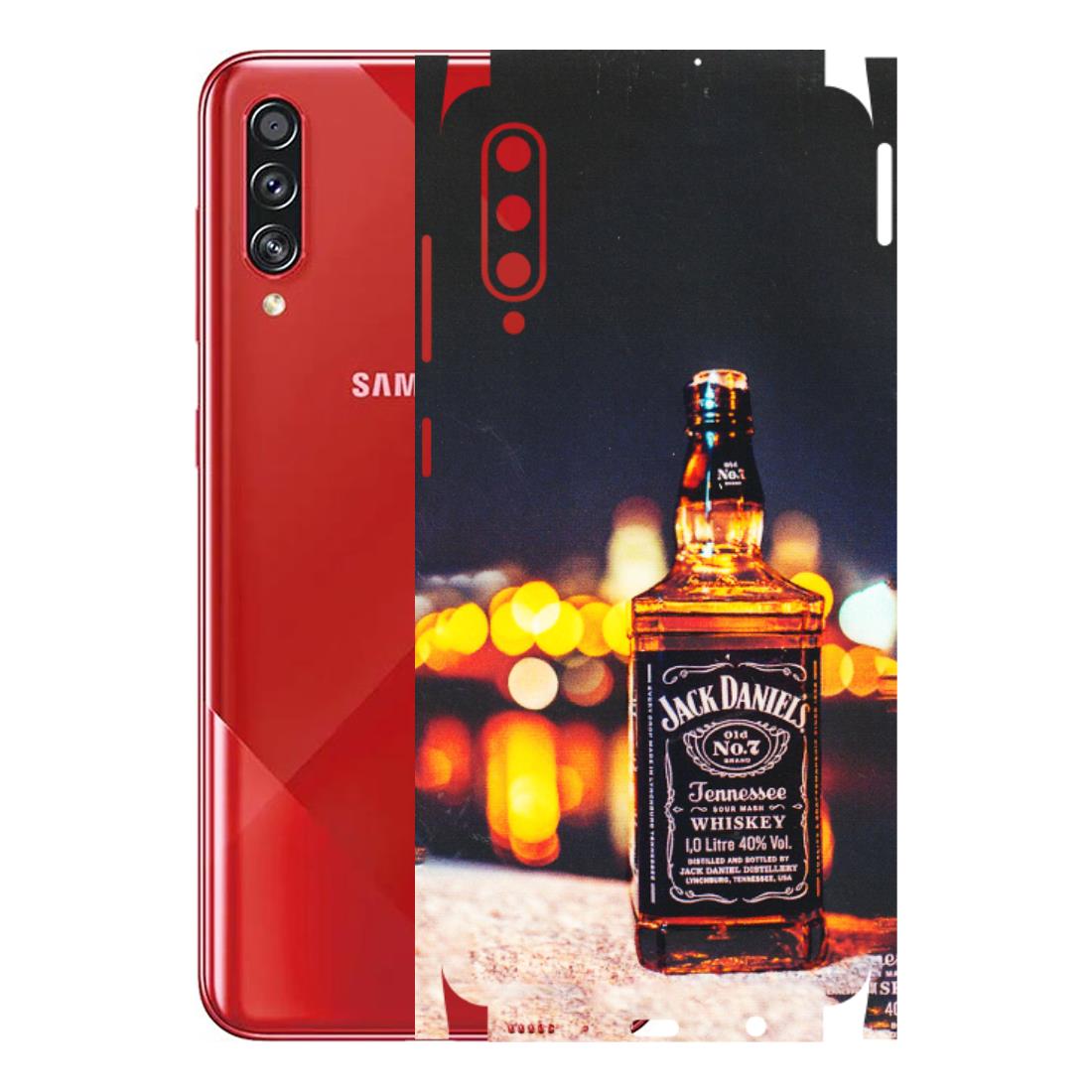 Samsung A/S Series Phone Skins (All Models) - JD Whiskey Bottle - 3D Embossed Finish (L-20) Samsung Galaxy A70s