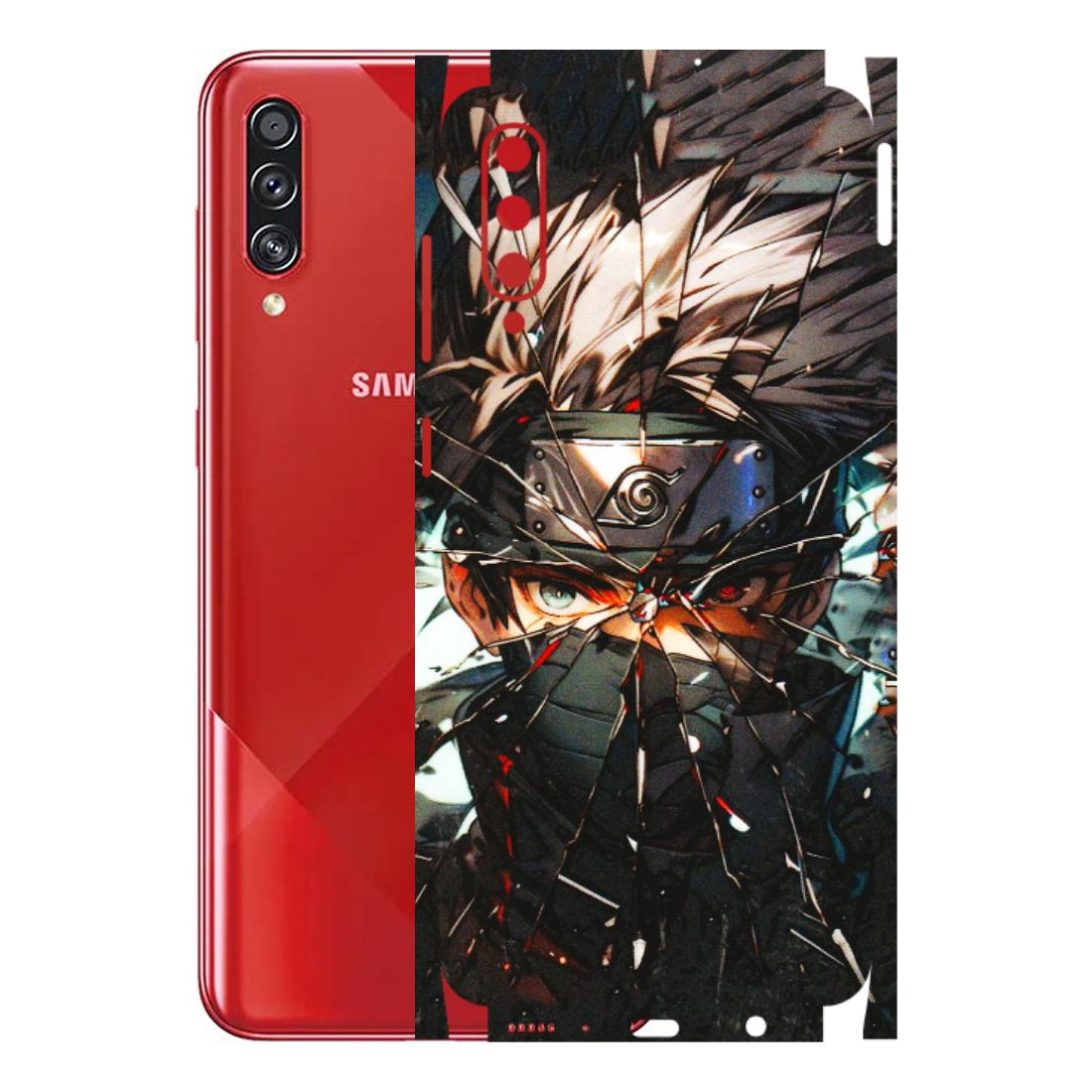 Samsung A/S Series Phone Skins (All Models) - Kakashi Shattered Glass Effect - 3D Embossed Finish (L-237) Samsung Galaxy A70s