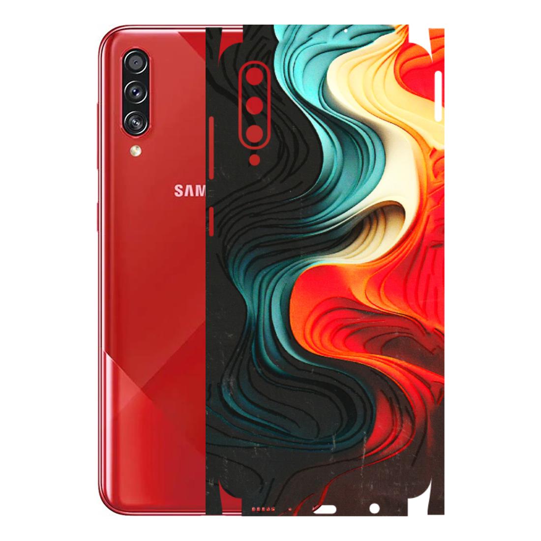 Samsung A/S Series Phone Skins (All Models) - The Silky Swirl - 3D Embossed Finish (L-240) Samsung Galaxy A70s