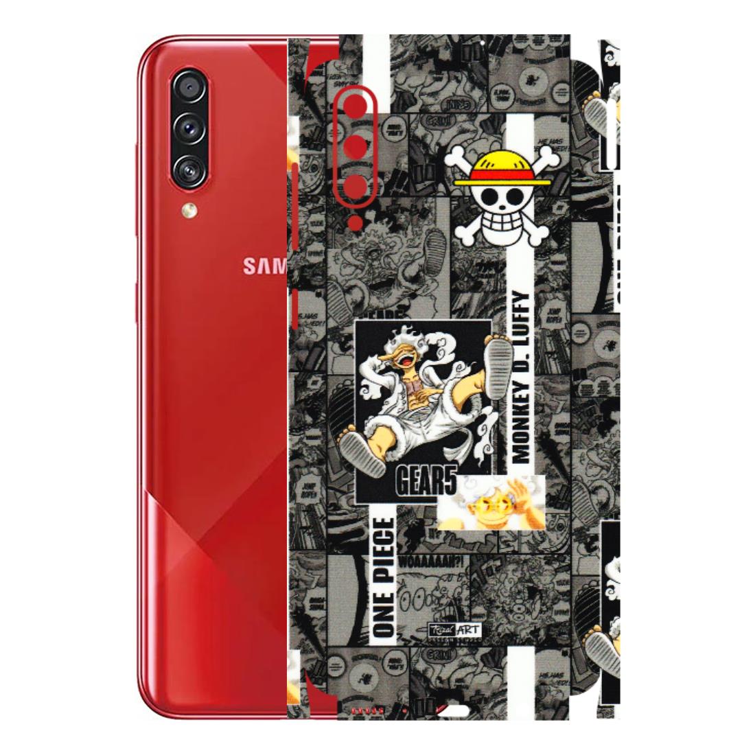 Samsung A/S Series Phone Skins (All Models) - Cuffy Anime MonkeyCamic - 3D Embossed Finish (L-242) Samsung Galaxy A70s