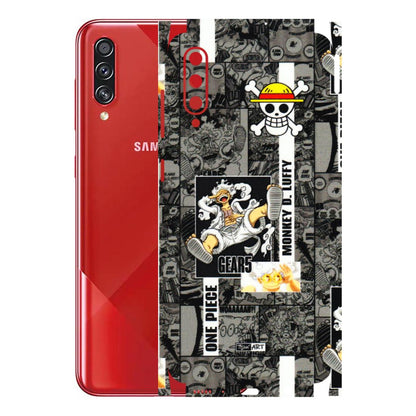 Samsung A/S Series Phone Skins (All Models) - Cuffy Anime MonkeyCamic - 3D Embossed Finish (L-242) Samsung Galaxy A70s