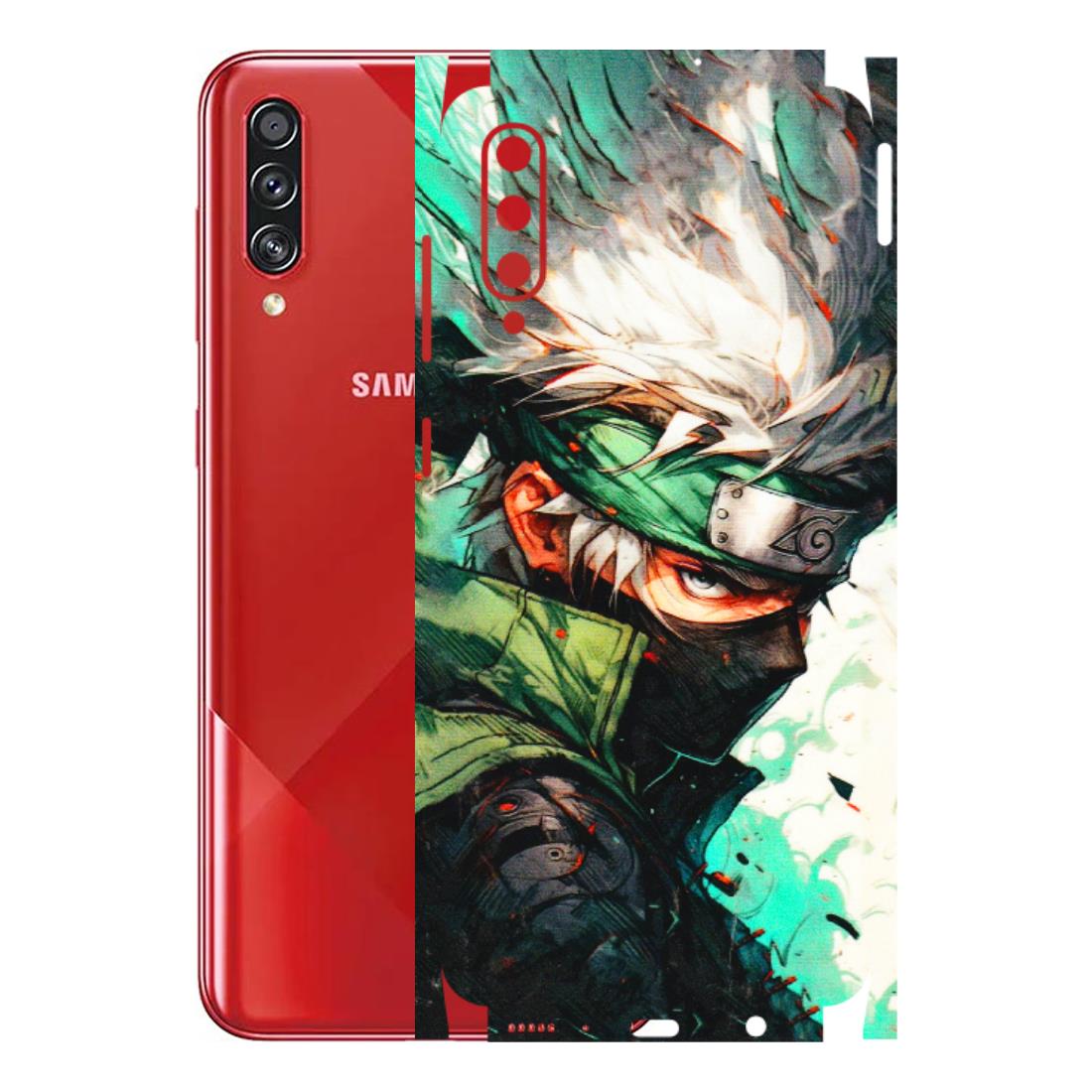 Samsung A/S Series Phone Skins (All Models) - Kakashi Side Profile - 3D Embossed Finish (L-249) Samsung Galaxy A70s