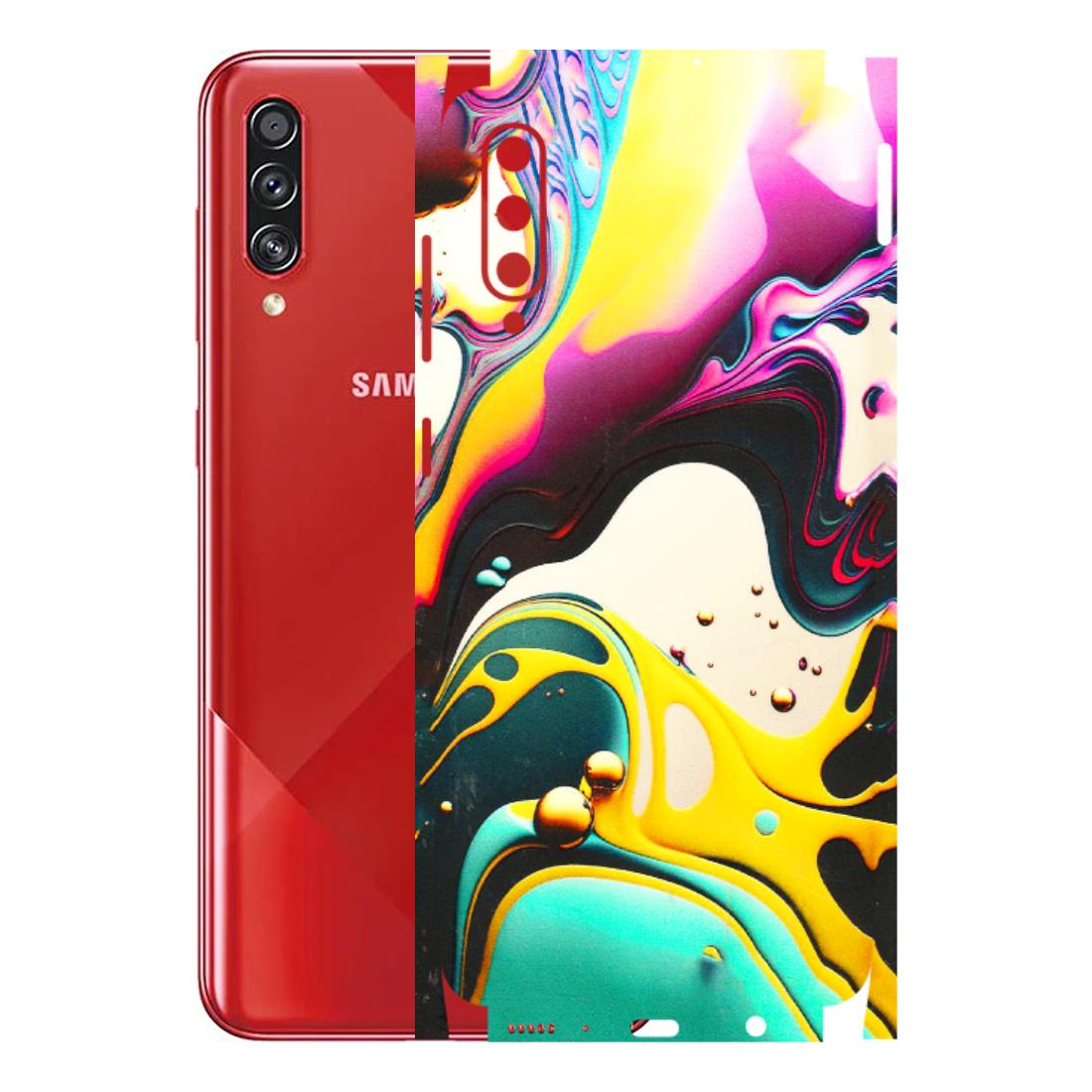 Samsung A/S Series Phone Skins (All Models) - Multicolor Abstract pattern - 3D Embossed Finish (L-254) Samsung Galaxy A70s