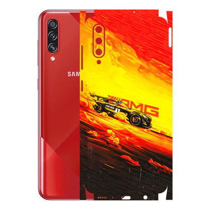 Samsung A/S Series Phone Skins (All Models) - AMG Car Speed Cover - 3D Embossed Finish (L-256) Samsung Galaxy A70s