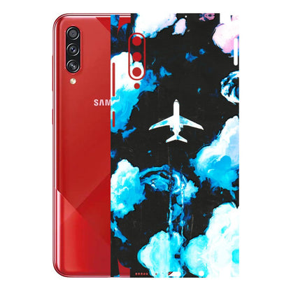 Samsung A/S Series Phone Skins (All Models) - Travel In Airline - 3D Embossed Finish (L-264) Samsung Galaxy A70s