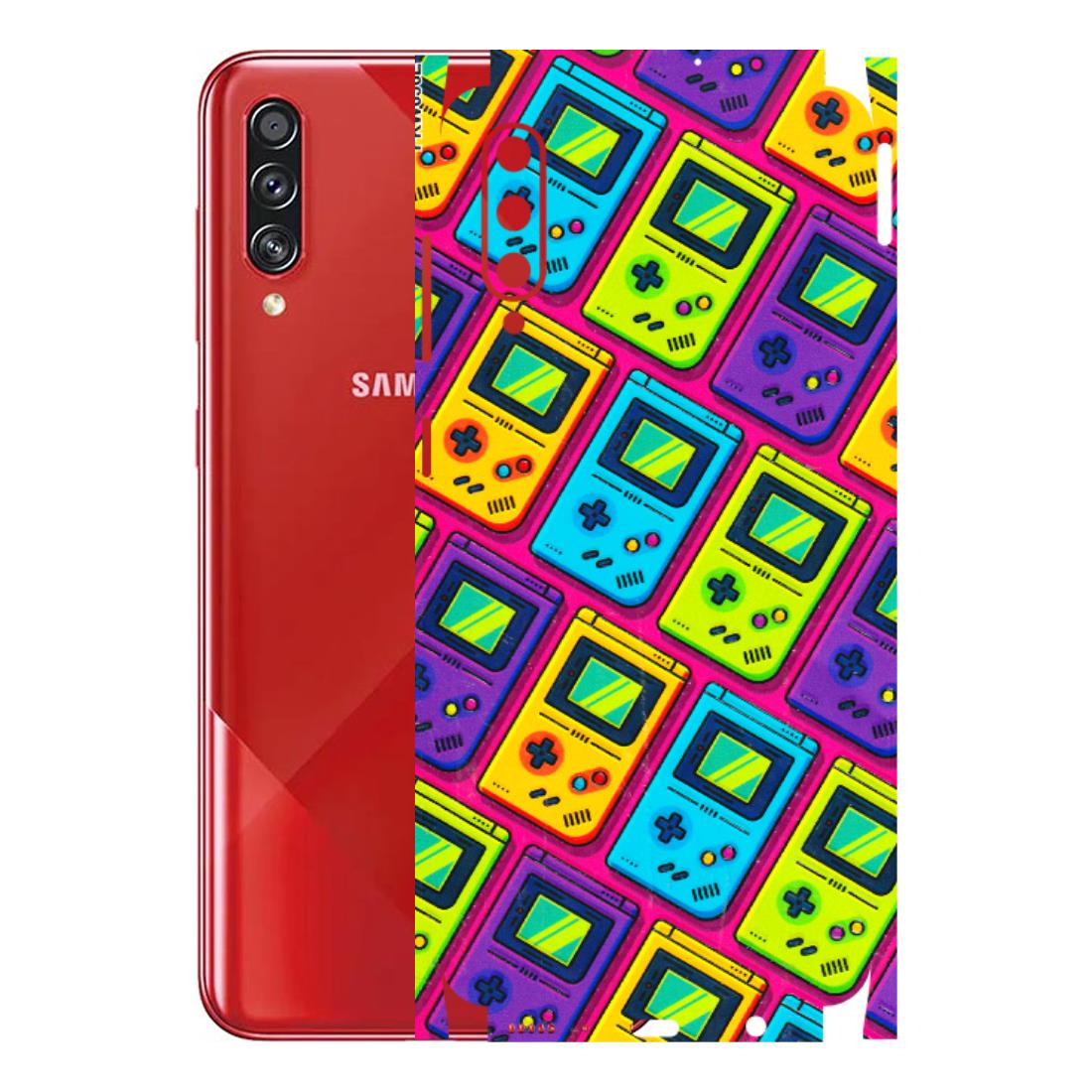 Samsung A/S Series Phone Skins (All Models) - Gameboy Colourful - 3D Embossed Finish (L-266) Samsung Galaxy A70s