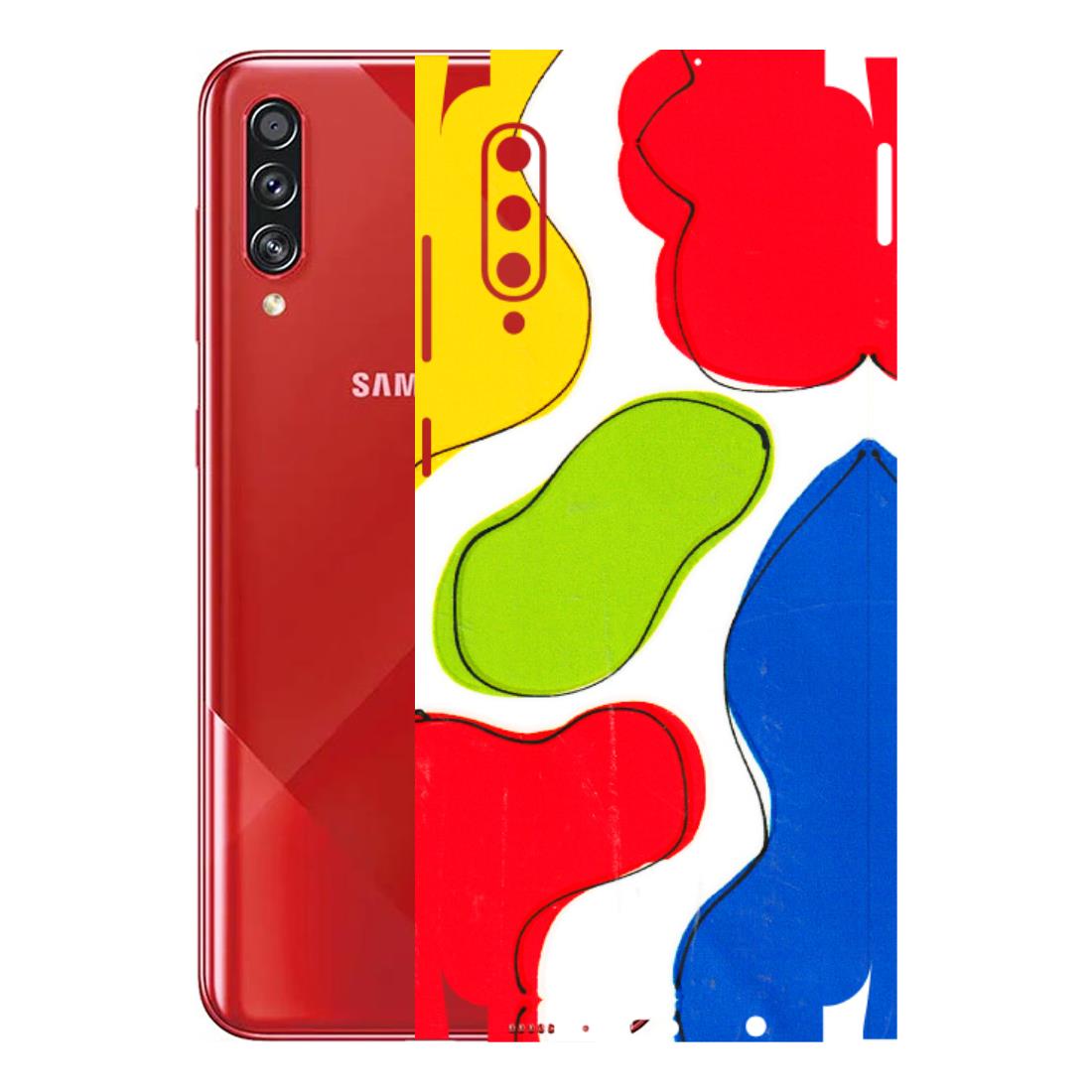 Samsung A/S Series Phone Skins (All Models) - RGB Colour Paint - 3D Embossed Finish (L-284) Samsung Galaxy A70s