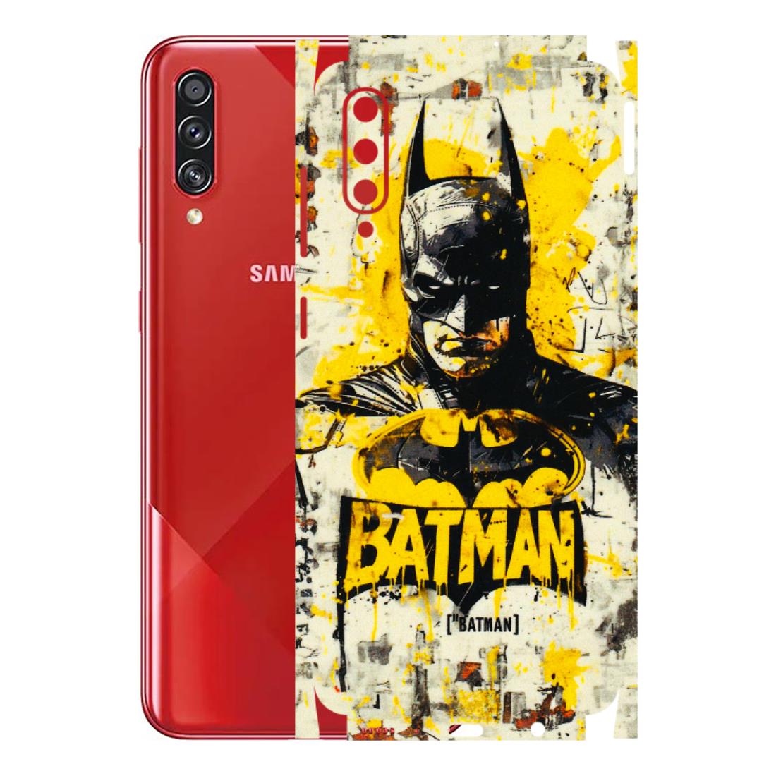 Samsung A/S Series Phone Skins (All Models) - Batman Yellow BT - 3D Embossed Finish (L-304) Samsung Galaxy A70s