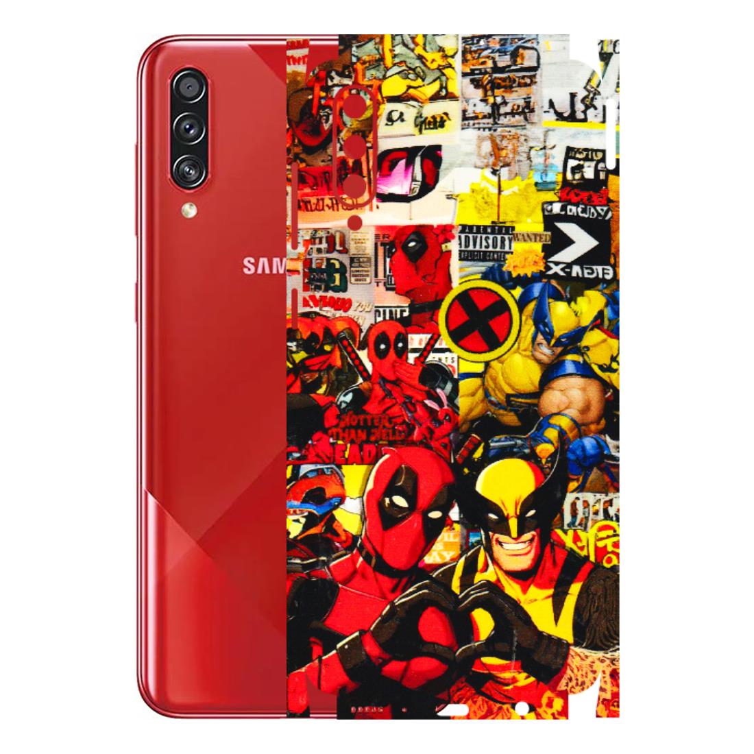 Samsung A/S Series Phone Skins (All Models) - Spidy Wolverine - 3D Embossed Finish (L-310) Samsung Galaxy A70s
