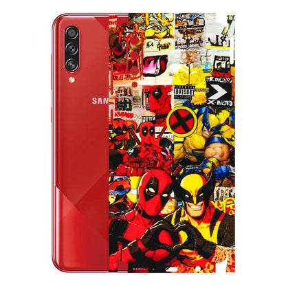 Samsung A/S Series Phone Skins (All Models) - Spidy Wolverine - 3D Embossed Finish (L-310) Samsung Galaxy A70s
