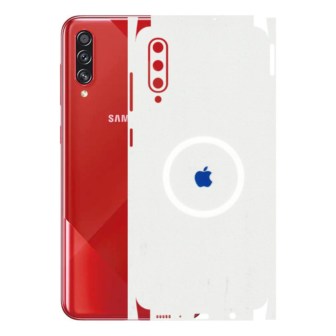 Samsung A/S Series Phone Skins (All Models) - iPhone Magsafe Logo - 3D Embossed Finish (L-320) Samsung Galaxy A70s
